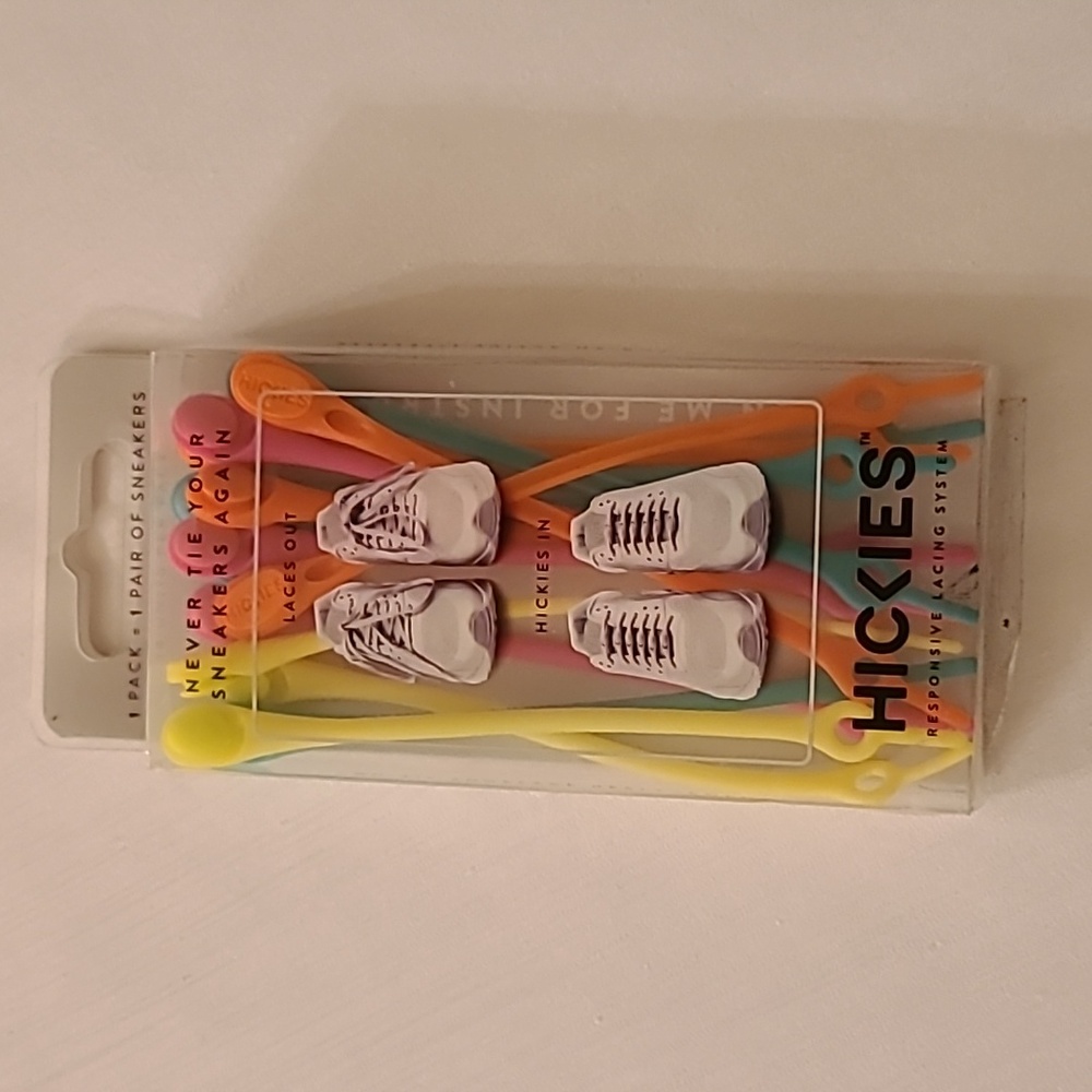 NWT Hickies Laces - Multicolor